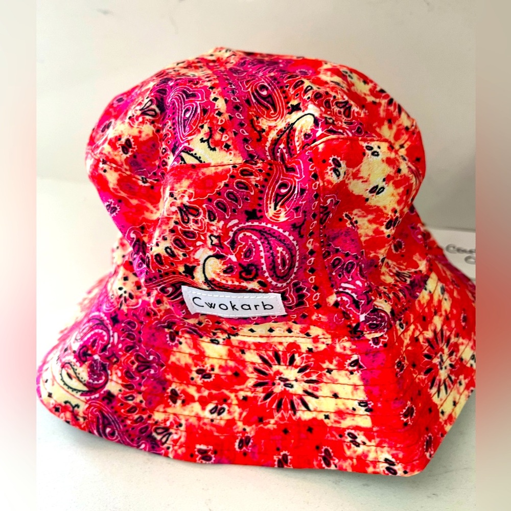 NEW reversable Bucket Hat, NEW bucket hat pink/teal, New bucket hat reversible